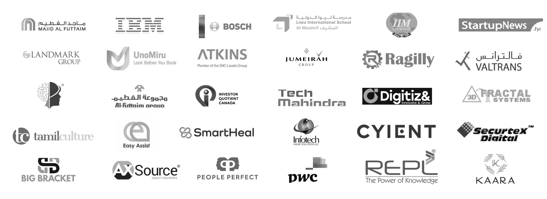 Logos of Trusted Companies